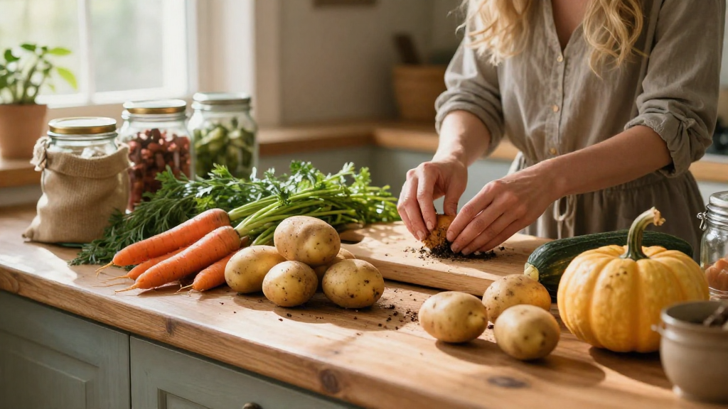 How to Store Harvested Vegetables Without a Root Cellar