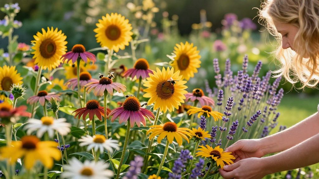 How to Grow a Pollinator Garden to Support Bees