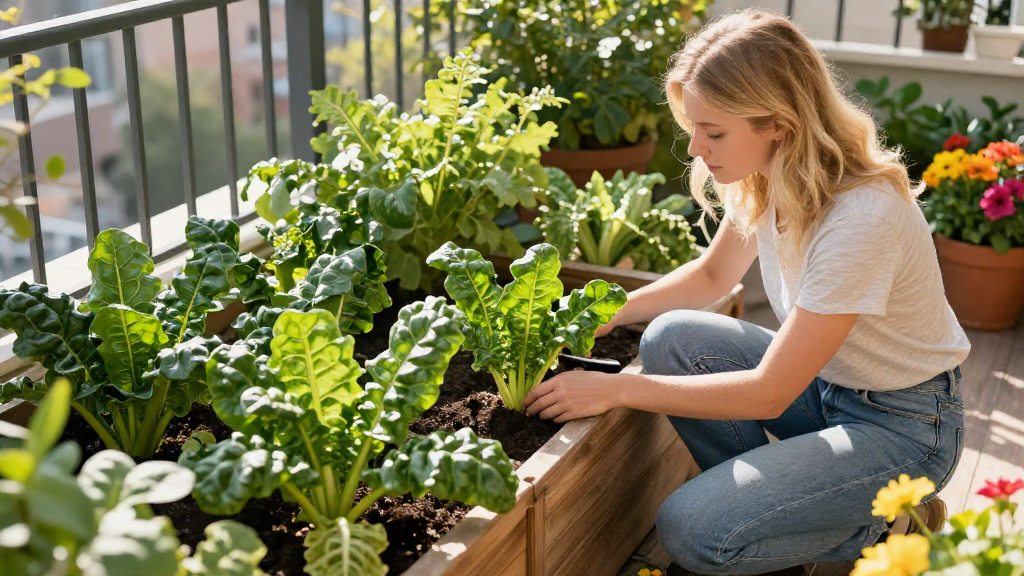 How to Grow Chard in Small Spaces