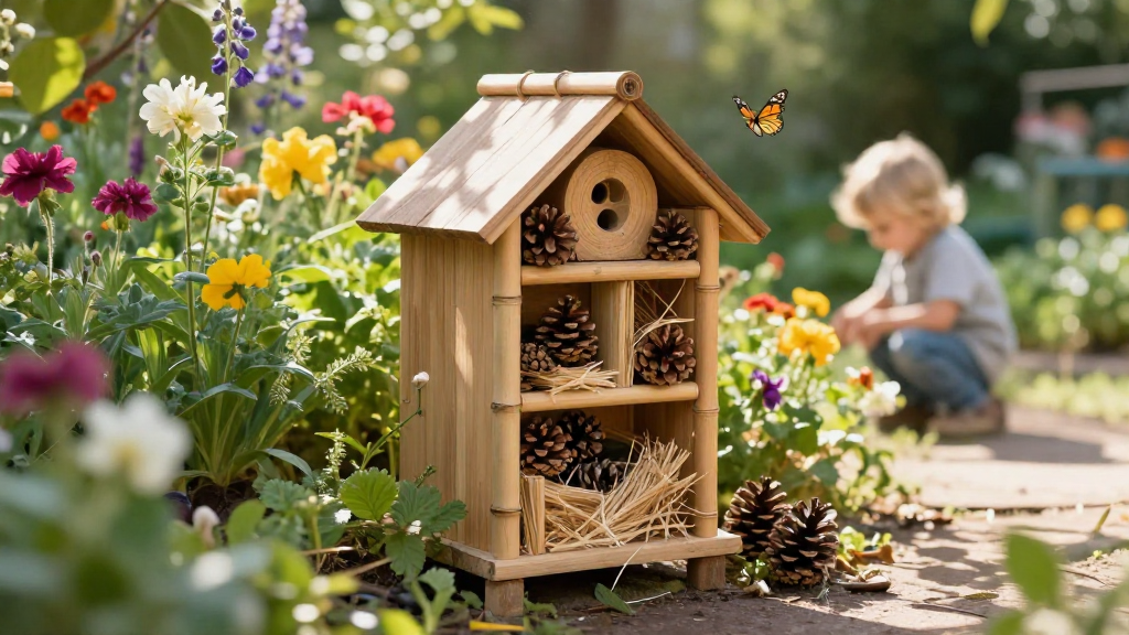How to Make a Bug Hotel for Pollinators