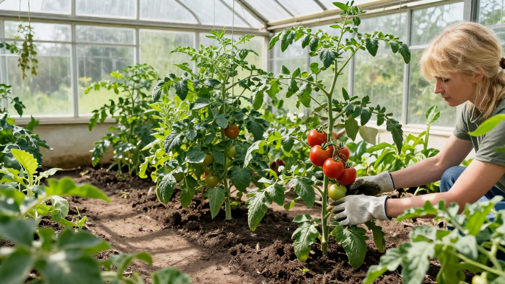 How to Grow Food in a Greenhouse Year-Round