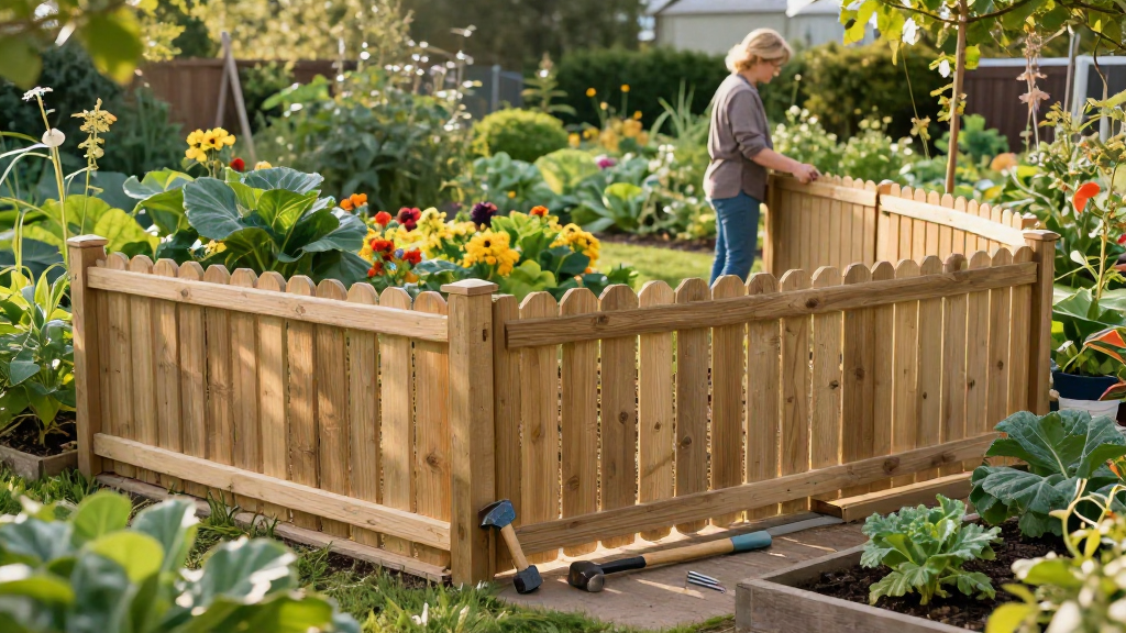 How to Build a Garden Fence to Keep Animals Out