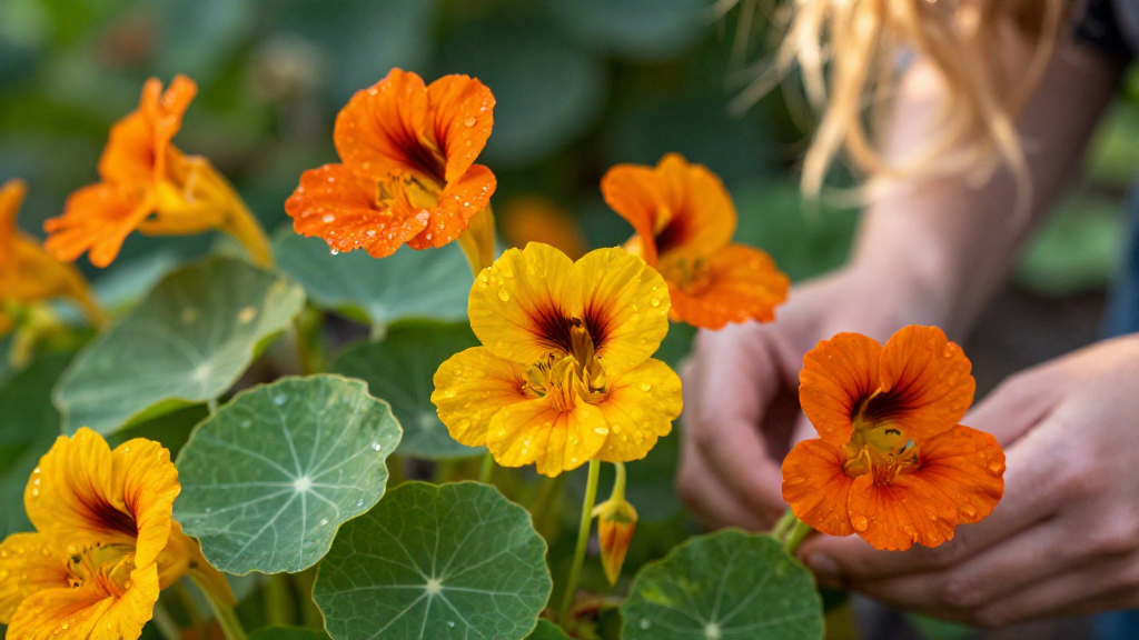 How to Grow Nasturtiums as Edible Flowers