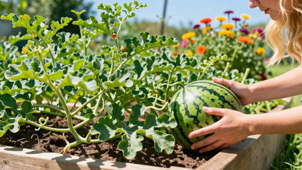 How to Grow Watermelon in a Small Garden