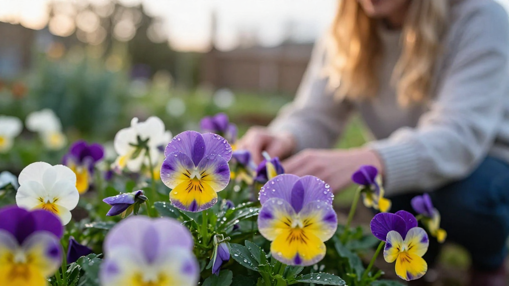 How to Grow Pansies in Cooler Weather
