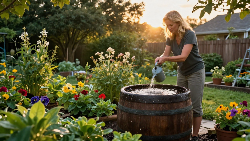 How to Collect Rainwater for Gardening Use