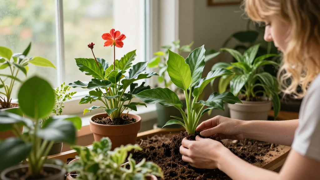 How to Grow Houseplants in Garden Soil