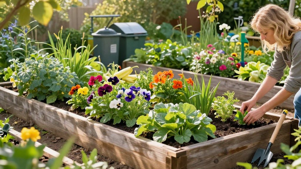 How to Create a Sustainable Garden Without Waste