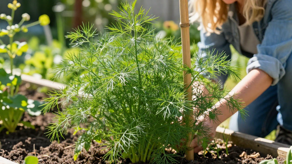 How to Grow Dill Without It Falling Over