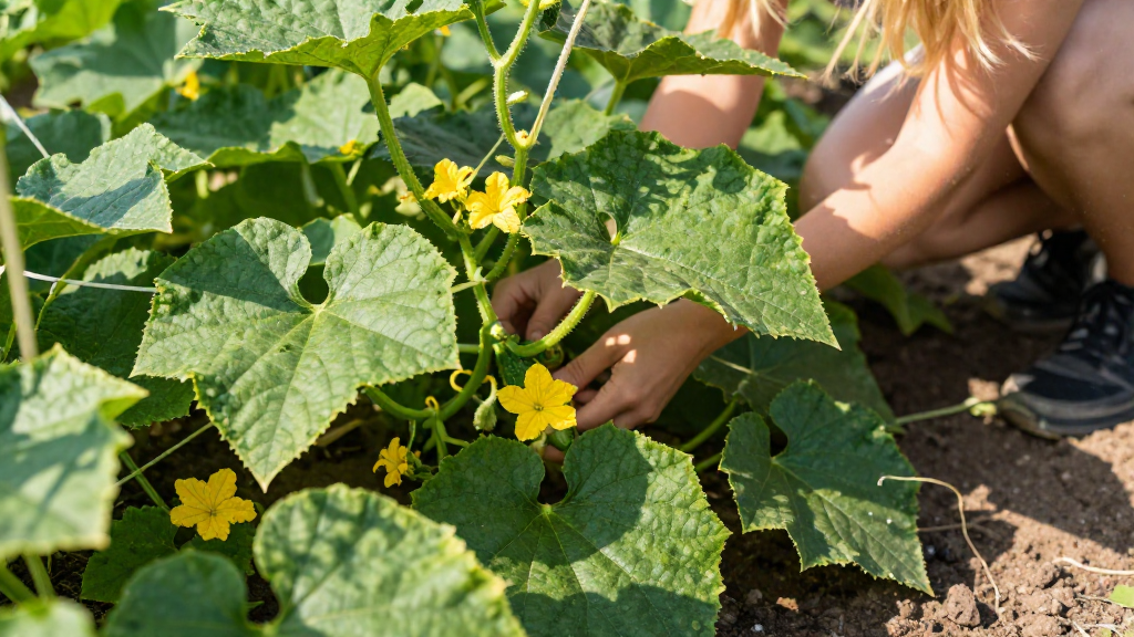 How to Grow Cucumbers Without a Trellis