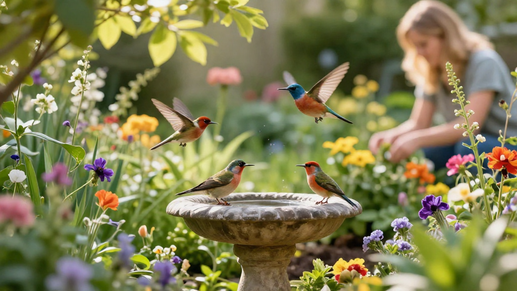 How to Make a Bird-Friendly Garden with Plants