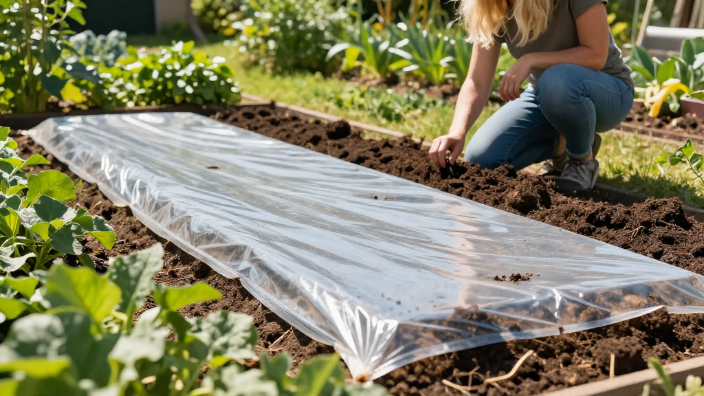 How to Solarize Garden Soil to Kill Weeds